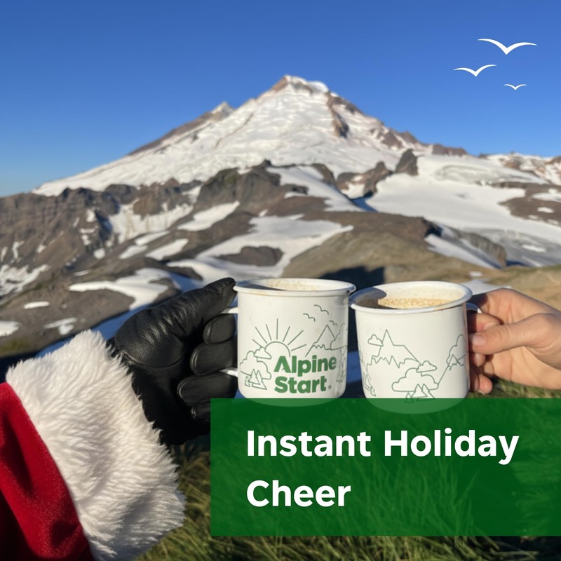 Alpine Start Instant Coffee Powder Mix from High Altitude Colombian