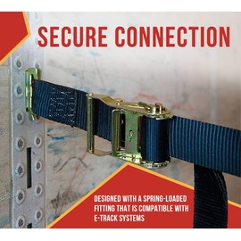 Mytee Products (82"x82") Heavy Duty Cargo Net for Pickup Truck with Ratchets & E-Track Fittings,8" by 8" Holes, Truck Bed Cargo Netting for Enclosed Trailers - E Track Accessories