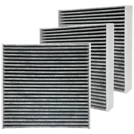 3 Pack HMF157 Cabin Air Filter for AVALON, CAMRY, COROLLA, PRIUS, PRIUS PRIME, RAV4, ES350, RX350, RX350L, RX450H, RX450HL, CX-9, Replace 87139-0E040, TK48-61-J6X
