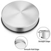 P&P CHEF Cake Pan Set of 4, Stainless Steel Baking