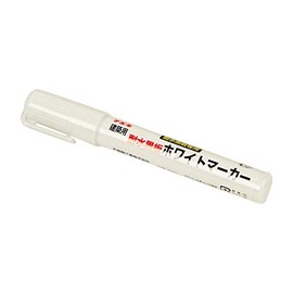 Fueki BM1-H Waterproof Architectural Chalkboard White Marker, Round Core 0.08 inch (2 mm), White