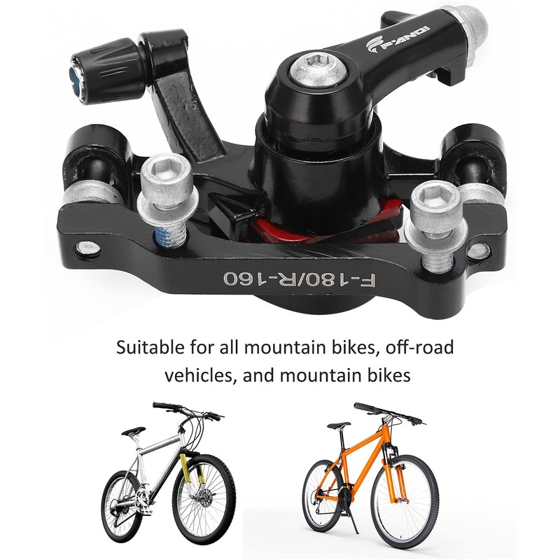 Disc Brake, Bicycle Disc Brake Caliper for Long Time Use,