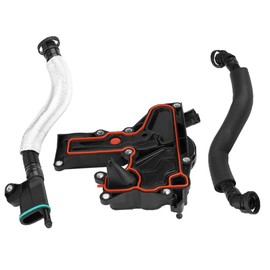 Car Valve Oil Separator for 06H103495 for Crankcase Ventilation Crank Use Ventilation 06H103495E 06H 103 495 06H 103 495 06H103495e Valve Separator 1 6-Piece