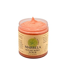 Marbela Cosmetics Sugar Body Scrub: Peach Mango - 250 g