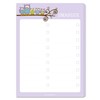 6 notepads DIN A6 with 50 sheets printed on one