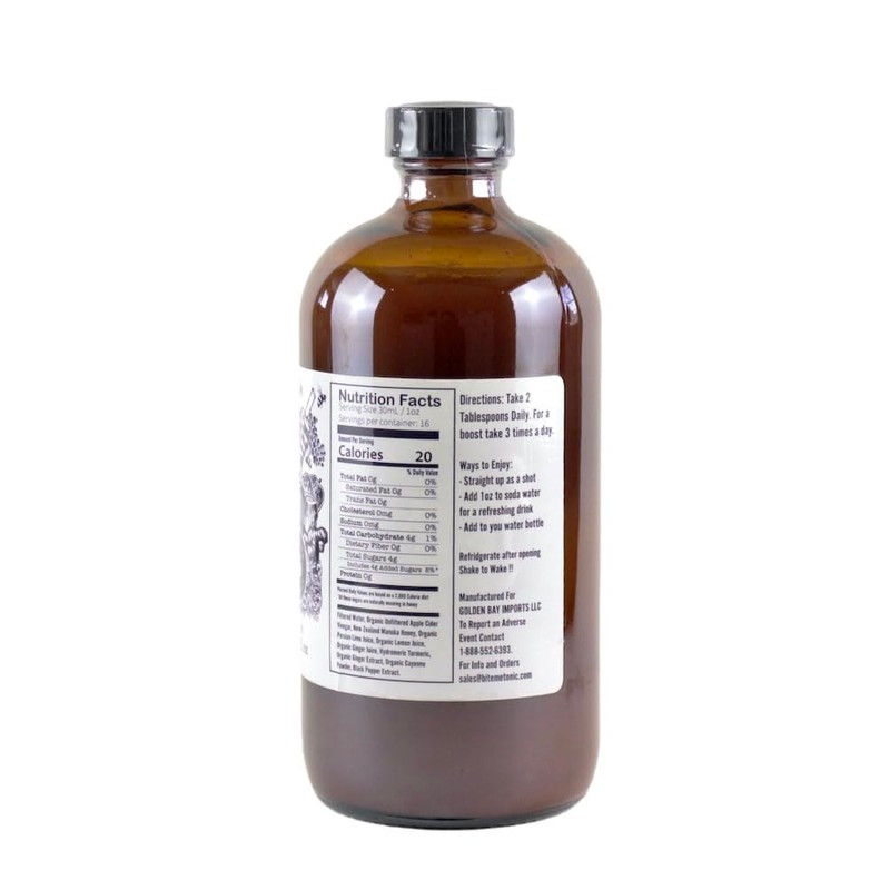 Bite Me Tonic - Apple Cider Vinegar with Manuka Honey