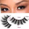 Losha Eyelashes Natural Look Faux Mink Lashes Pack Handmade Fluffy