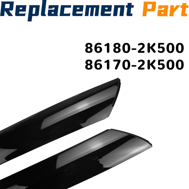 DIMEANI Windshield Pillar Trim Molding Compatible with Kia Soul 2010