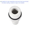 M METERXITY 6pcs Barb Hose Fitting PVC Pipe Connector for