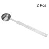 sourcing map 2pcs Single Measuring Spoon 1.5tsp (1/2tbsp, 7.5ml) Teaspoon/Tablespoon