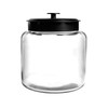 Anchor Hocking Montana 1.5 Gallon Glass Jar with Lid, Black