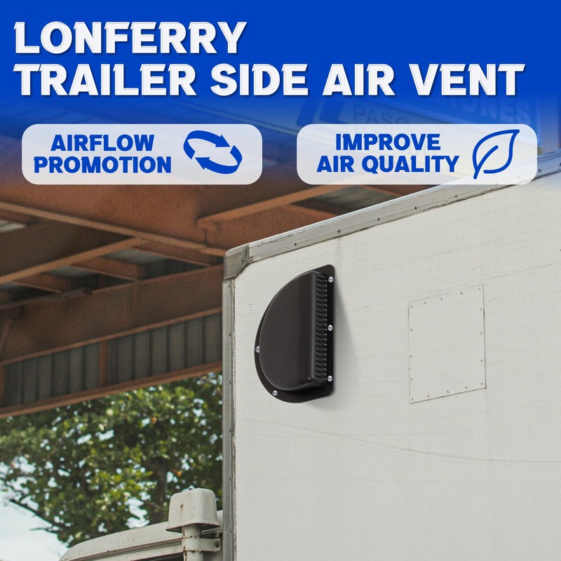 Lonffery Trailer Vent - RV Vent Covers for Trailer -