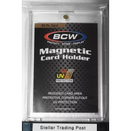 BCW (1) BCW 35 Pt. Magnetic Card Holder NEW Sealed