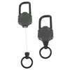 Magnetic Retractable Keychain Stainless Steel Wire Easy Pull Buckle Carabiner