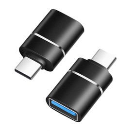 HEEDU Adaptador USB C a USB 3.0, 2 en 1, Función OTG, Compatible con Celular, PC y Laptop, 2 Count, Tecnología Plug & Play y Alta Velocidad, Datos y Carga