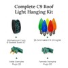 Pro Christmas C9 LED Christmas Lights Kit for Rooflines &