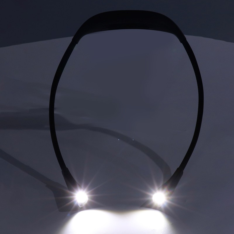 Neck Book Light USB Rechargeable Portable LED Neck Hanging Lamp