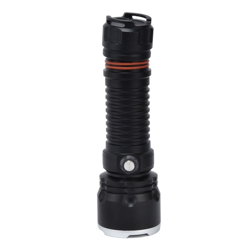 Dive Light IPX6 Waterproof 5000lm Adjustable Brightness Aluminium Alloy Durable