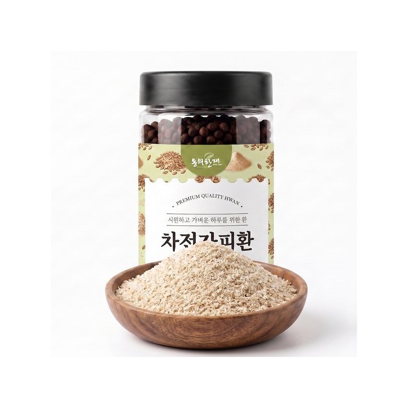 Donguihanjae 100% psyllium husk 200g / 동의한재 100% 차전자피환 200g