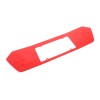 carpart2021 Red Alloy Rear License Plate Filler Frame Trim Cover