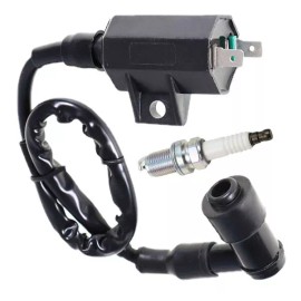 Kawasaki Ignition Coil +Spark Plug For Kawasaki Bayou 250 KLF250A , Bayou 220 KLF220A