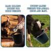 Black Plastic Builders Bucket 3 Gallon 14 Litre Water Mixing