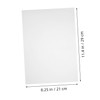 BUGUUYO 10 Pack Rigid Plastic Sheets Acryllic Film for Frame