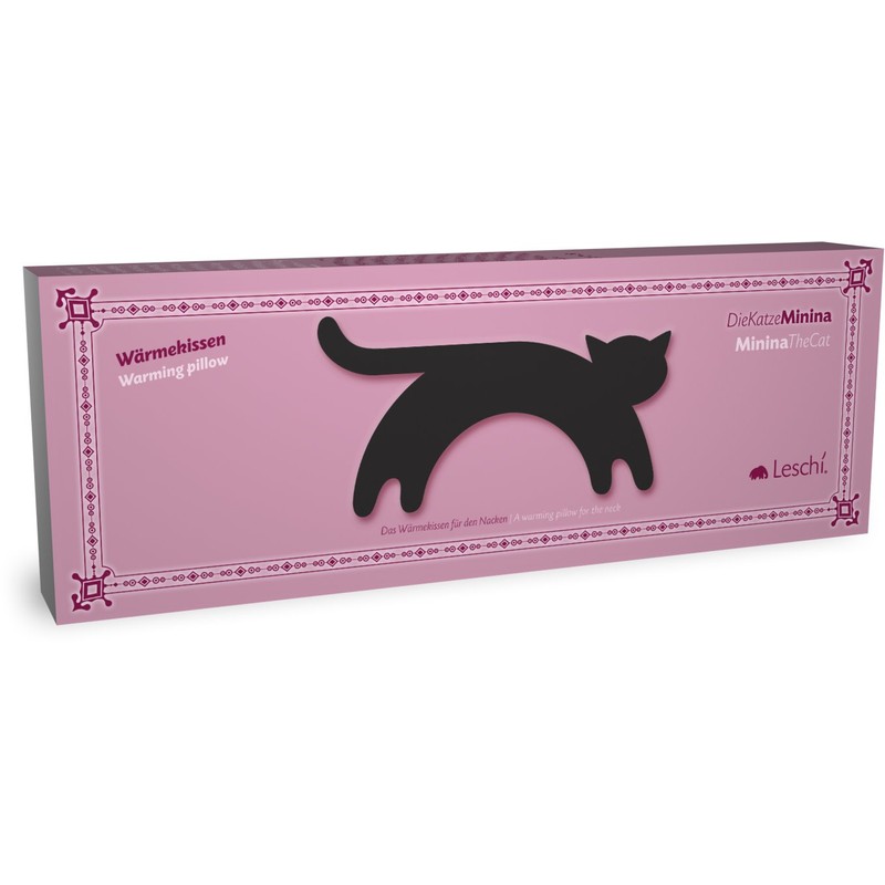 Leschi Wheat Bag microwavable, unscented/Heat Pack for Neck and Shoulders/Animal: