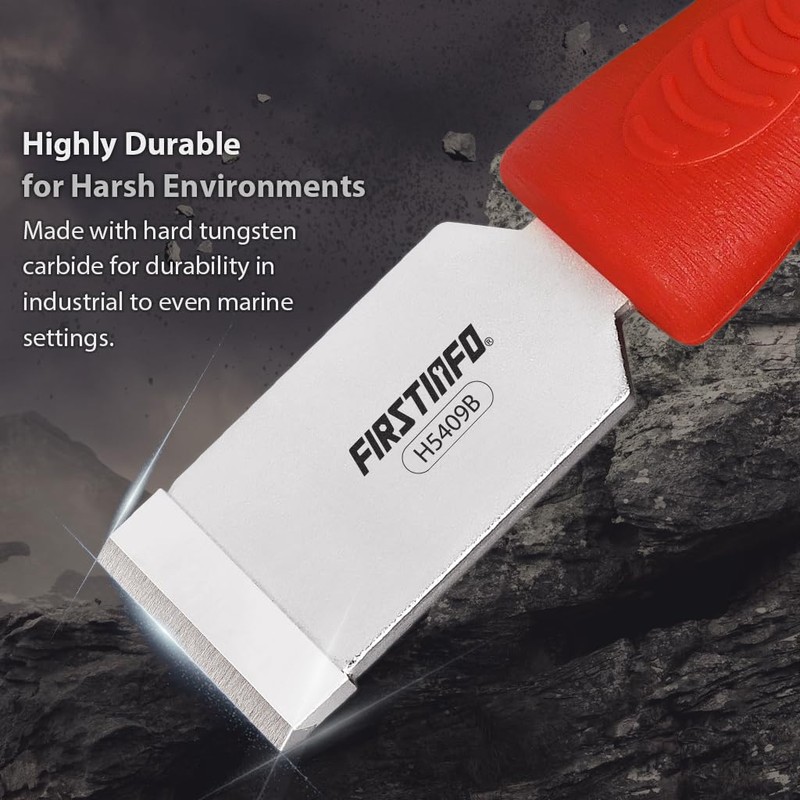 FIRSTINFO H5409B Tungsten Carbide Scraper | 1-1/4-Inch | Automotive Gasket,