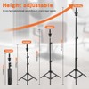 Wig Head Stand, Adjustable Wigs Stand Tripod for Cosmetology Hairdressing