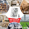 Ayawiss 2-Pack Room Thermometer Indoor Hygrometer for Home, Temperature Humidity