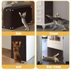 Cat Scratch Mat, 3PCS 39.4"x11.9" DIY Trimmable Self-Adhesive Cats Scratching