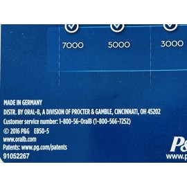 Oral-B 86279 Cross Action Refill Brush Head, Pack Of 5 Brush Heads