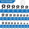 Tnisesm 195Pcs 6-38mm Spring Band Hose Clamps Assortment kits with