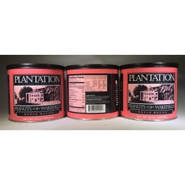 Plantation Peanuts Triple Pack - 3 x 12oz. tins of your favorite flavors (Maple Bacon)