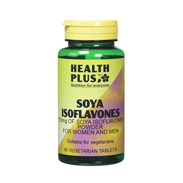 Health Plus Soya Isoflavones 750mg Women's Health Plant Supplement - 60 Tablets