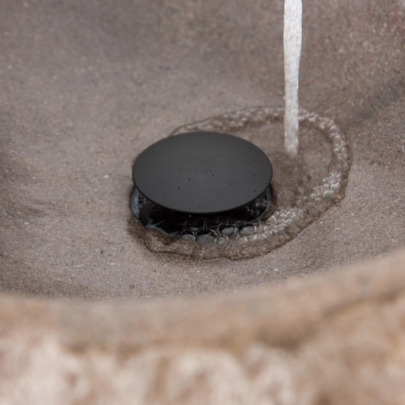 wohnfreuden 120 mm Pop-Up Drain Valve without Overflow for Washbasins