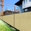 TANG Sunshades Depot 4' x 47' FT Beige Tan Privacy
