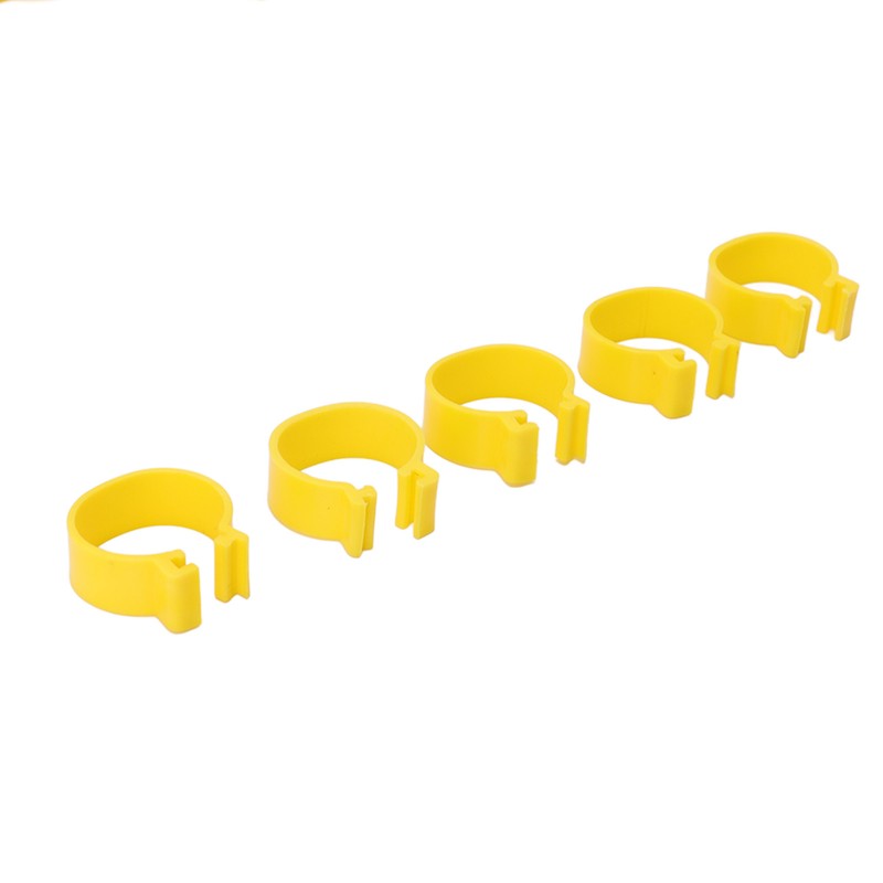 100PCS Chicken Ankle Rings Reusable Plastic Duck Leg Bands Clips