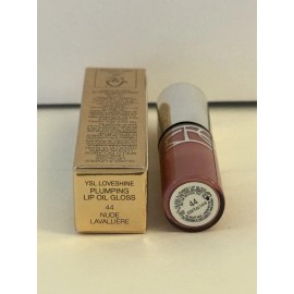 YVES SAINT LAURENT YSL Loveshine Plumping Lip Oil Gloss #44 Nude Lavallier MINI