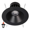 Maxxima 6 in. Retrofit Recessed Anti-Glare LED Downlight, 1200 Lumens,