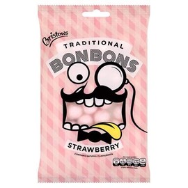 Bristows Traditional Strawberry Bon Bons 150g (Pack of 3)