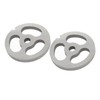 2Pcs Meat Grinder Plate Discs Blade 3 Hole Stainless Steel