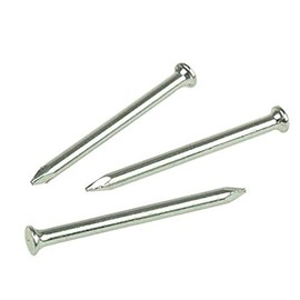 Merriway BH02506 (14 Pcs) Hardened Ribbed Concrete Hard-Wall Masonry Nail, 3.5 x 100mm (9/64 inch x 4 inch) - Pack of 14 Pieces