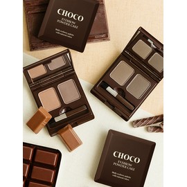 [1+1] Chocolate Eyebrow Powder Cake No. 1-2 / [1+1] 초코 아이브로우 파우더 케익 1-2호