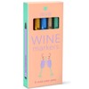 LuLu Wine Glass Markers - Metallic Colors 6 Pens Pack