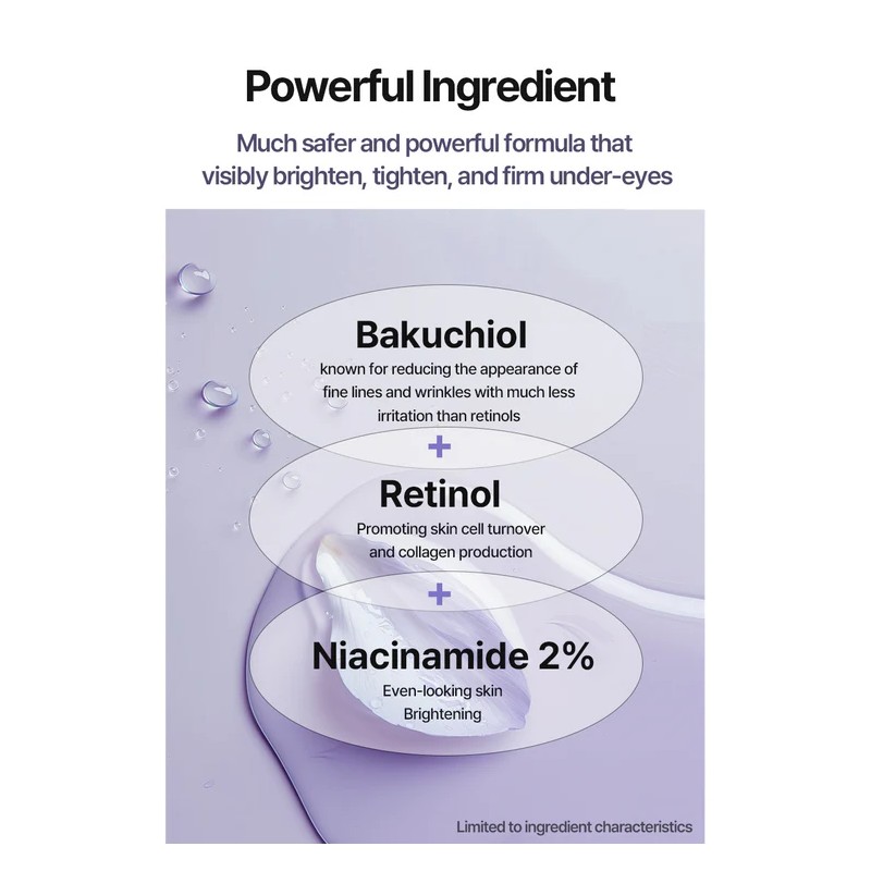 heimish [heimish]RX Retinol Bakuchiol Hydrogel Eye Patch (60ea)