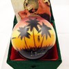 OKEA Dusk Palm - Inside Painted Glass Ornament for Home