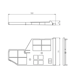 TOTO Deodorizing Filter [TCM1791] #NW1 (White)