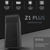 Zalman Z1 Plus ATX Mid-Tower PC Case - Tempered Glass